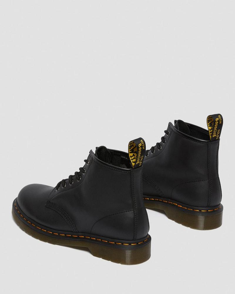 Dr Martens 101 Lær Ankelstøvletter Dame Svarte | Norge 99KOR